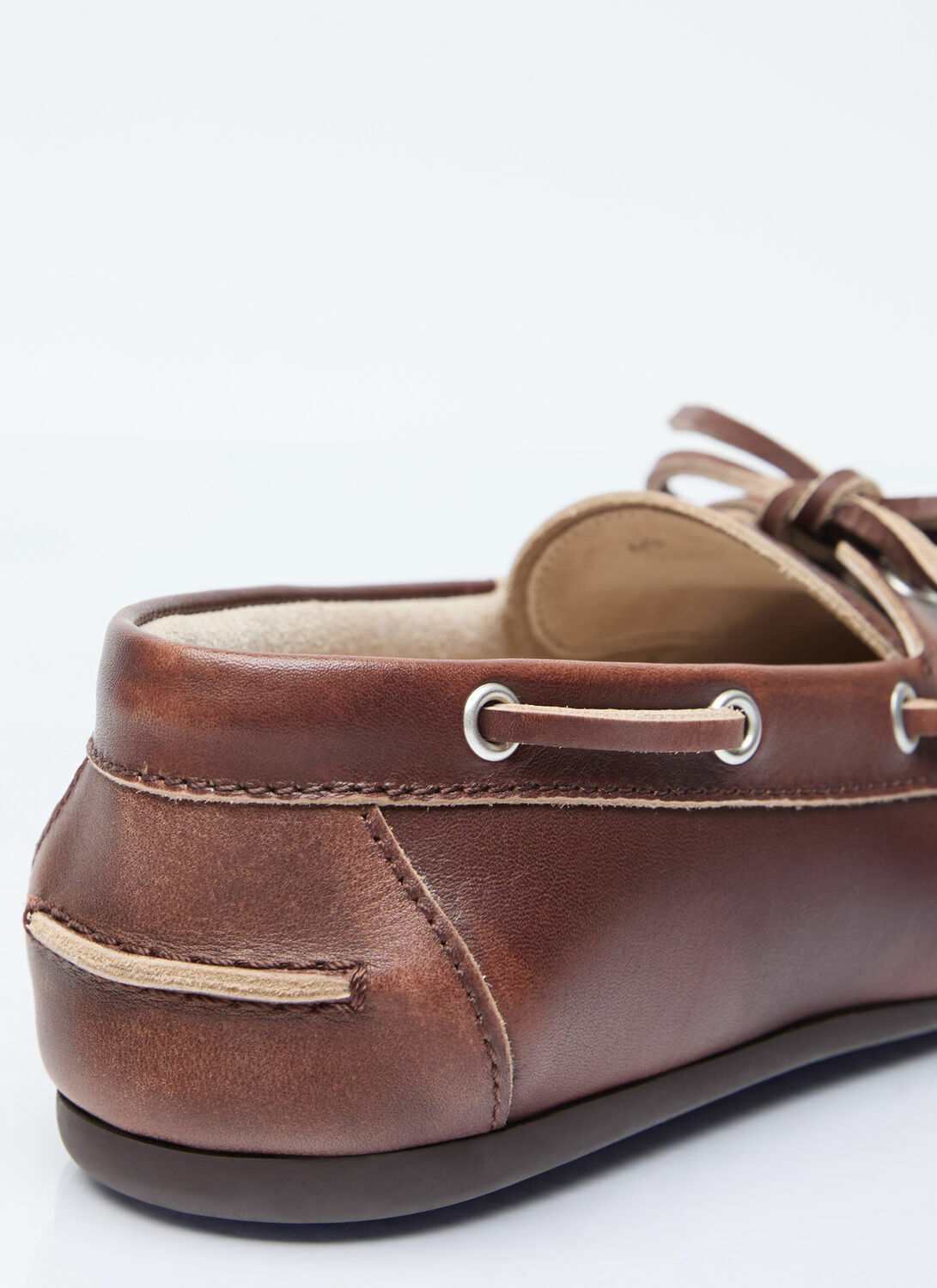 Miu Miu Lace-Up Loafers