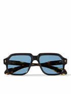 Jacques Marie Mage - Challenger Square-Frame Tortoiseshell Acetate Sunglasses