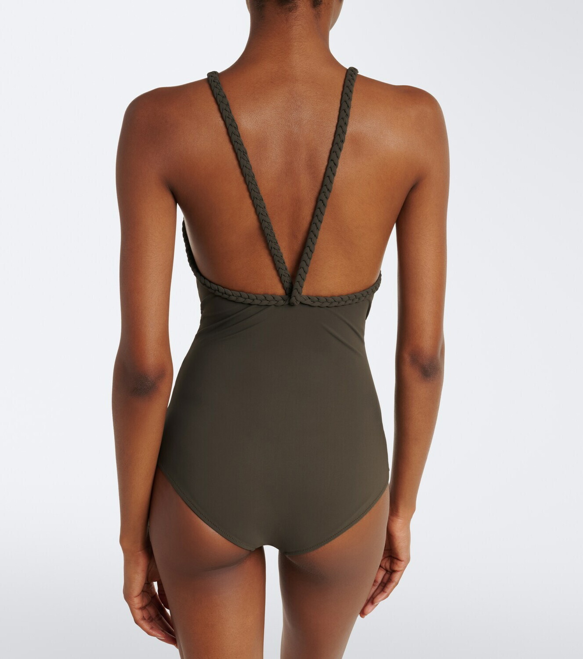 Bottega Veneta Braided-trim swimsuit