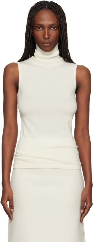 Photo: arch4 Off-White Poppy Turtleneck