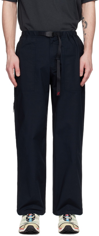 Photo: Gramicci Navy Weather Fatigue Trousers