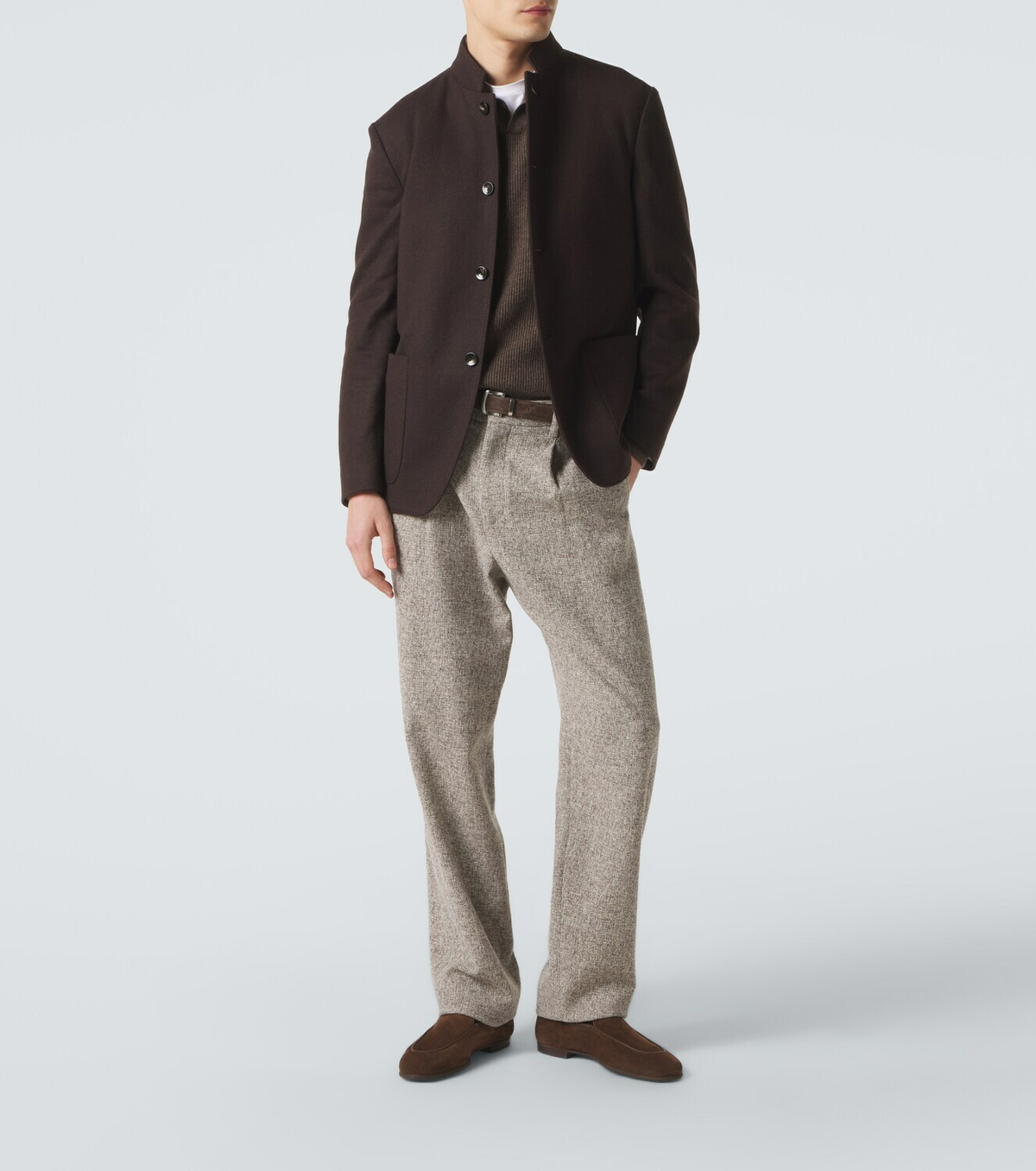 Agnona Wool and cashmere jacket