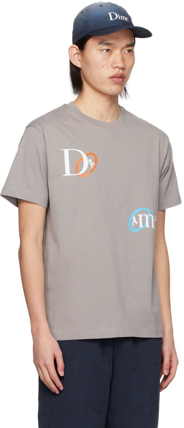 【DIME】Dimecorps T-Shirt / Heather Grey Dime Classic Small Logo Heather Grey T Shirt — Skatepark of
