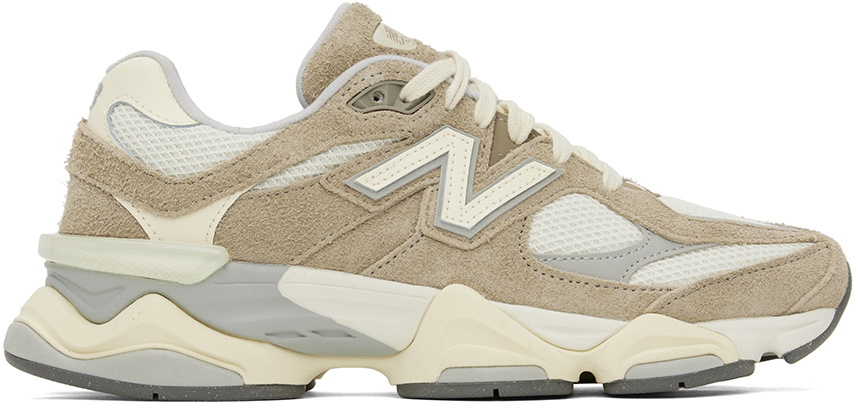 New Balance Taupe & Gray 9060 Sneakers