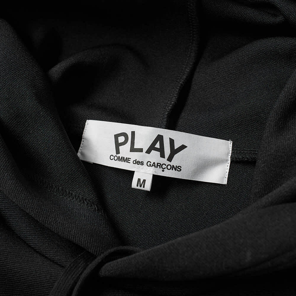 Comme des Garçons Play Men's Pullover Hoodie in Black