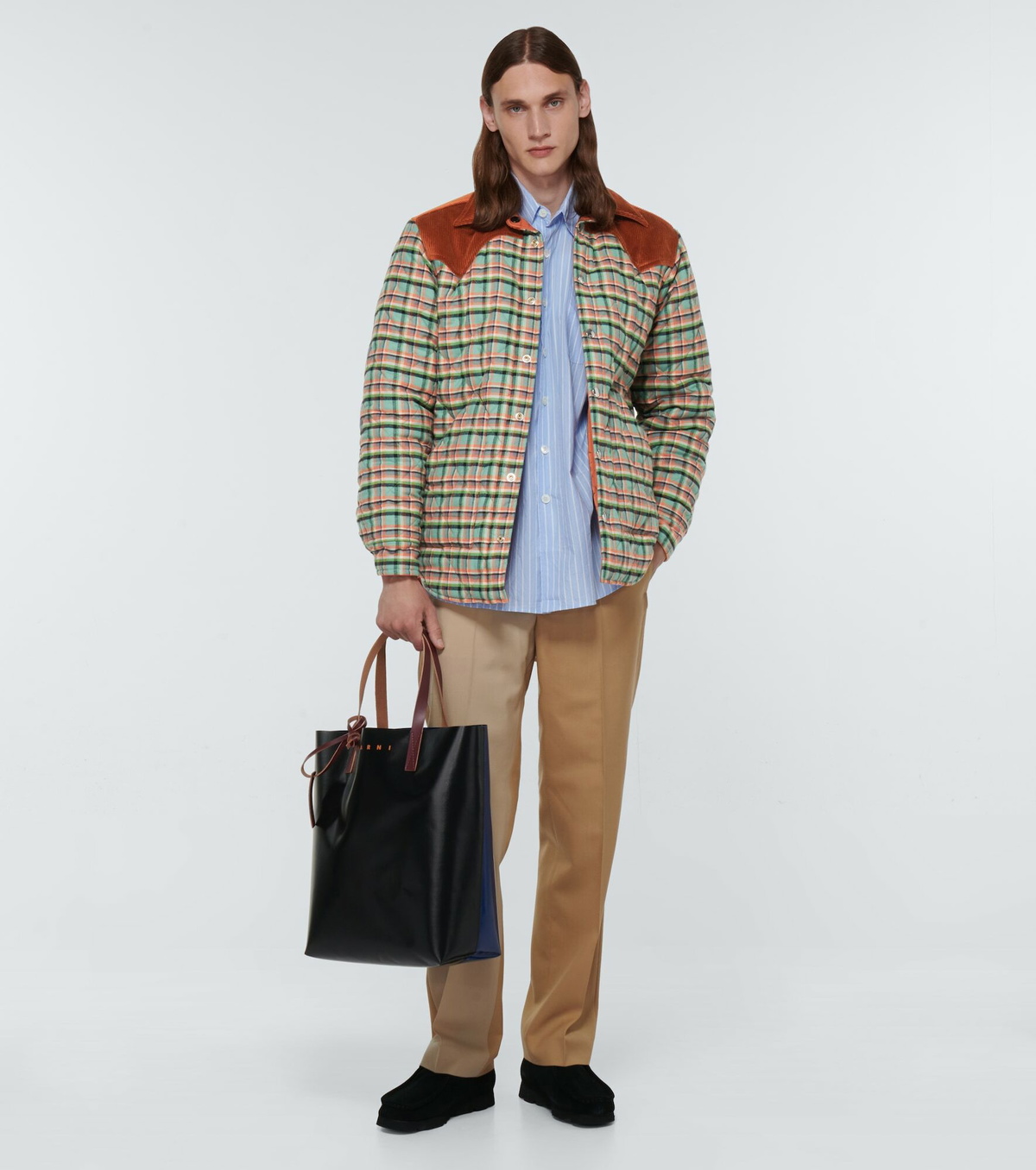 Marni - Reversible checked jacket Marni