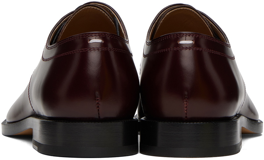Margielaスーツ　赤ワイン【茶色】色 23AW NEW】Maison Margiela_man / ツーピース サテンスーツ