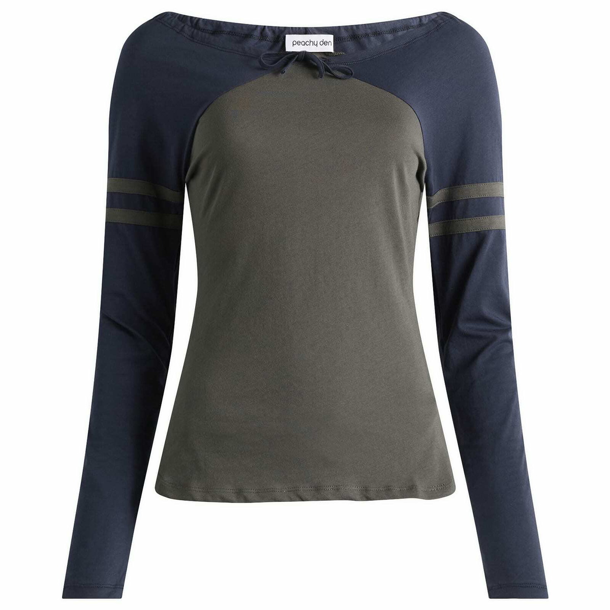 Peachy Den Women's Bebe Long Sleeve in Moonlight