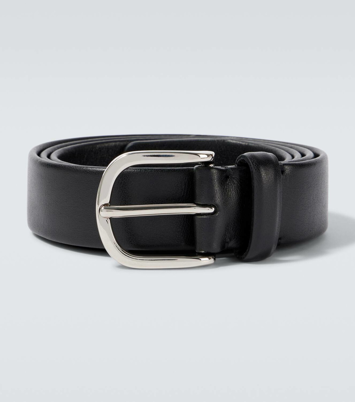 Brioni Braided leather belt