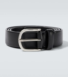 Brioni Braided leather belt