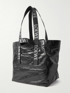 LOEWE - Distressed Leather Tote Bag