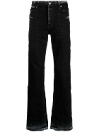 PURPLE BRAND - Dirty Coated Denim Jeans
