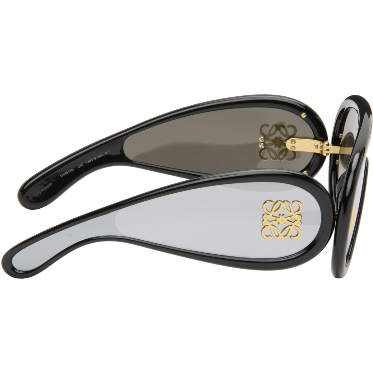 LOEWE Black Wave Mask Sunglasses