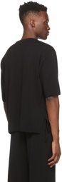LE17SEPTEMBRE Black Knit T-Shirt