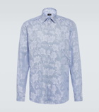 Etro Floral paisley cotton shirt