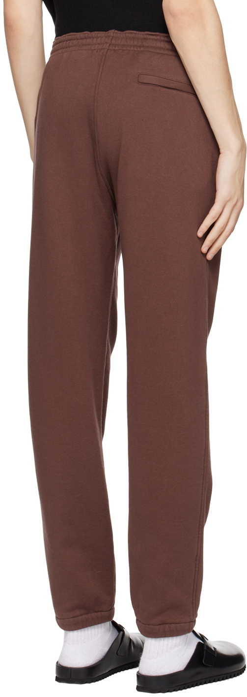 AURALEE Brown Smooth Soft Lounge Pants Auralee