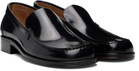 LEMAIRE Black Calfskin Loafers