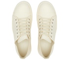 Rick Owens Men's Low Sneakers in Milk