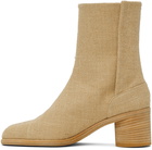 Maison Margiela Beige Tabi Boots