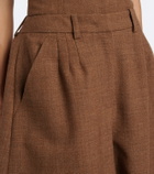 Magda Butrym Virgin wool barrel-leg pants