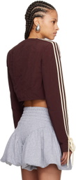 FIDAN NOVRUZOVA Burgundy Giada Jacket