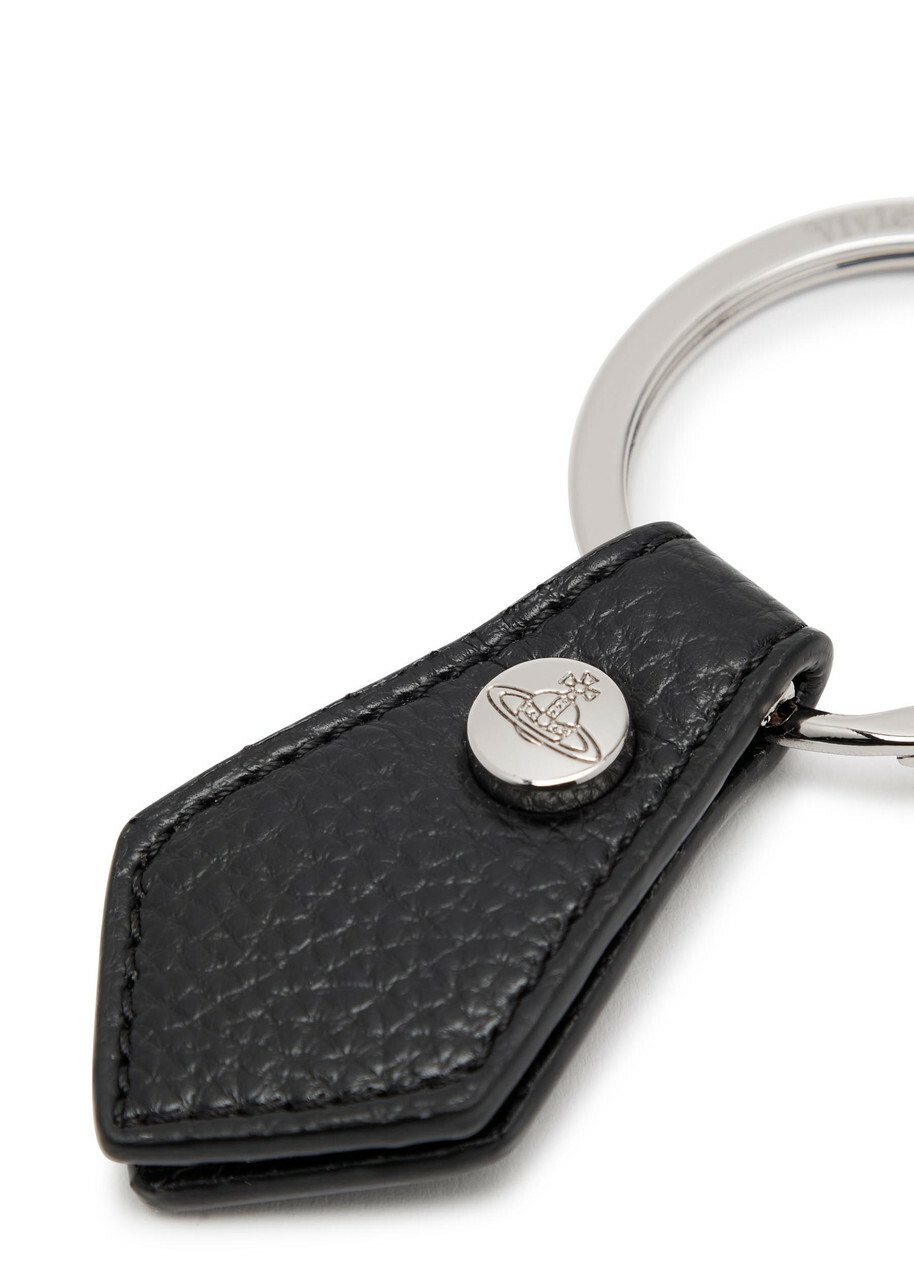 Vivienne Westwood 3D Orb Keyring - Black - One Size