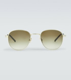 Saint Laurent - Metal round-frame sunglasses