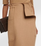 Max Mara Carbone camel hair maxi skirt