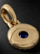DAVID YURMAN - Evil Eye Gold Sapphire Pendant