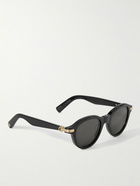 Cartier Eyewear - Round-Frame Acetate Sunglasses