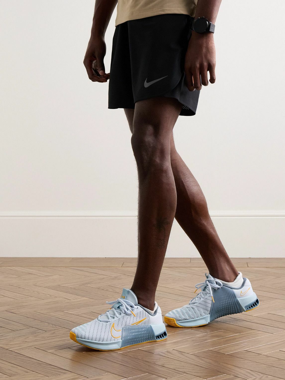 Nike Training - Metcon 9 Rubber-Trimmed Mesh Sneakers - Blue