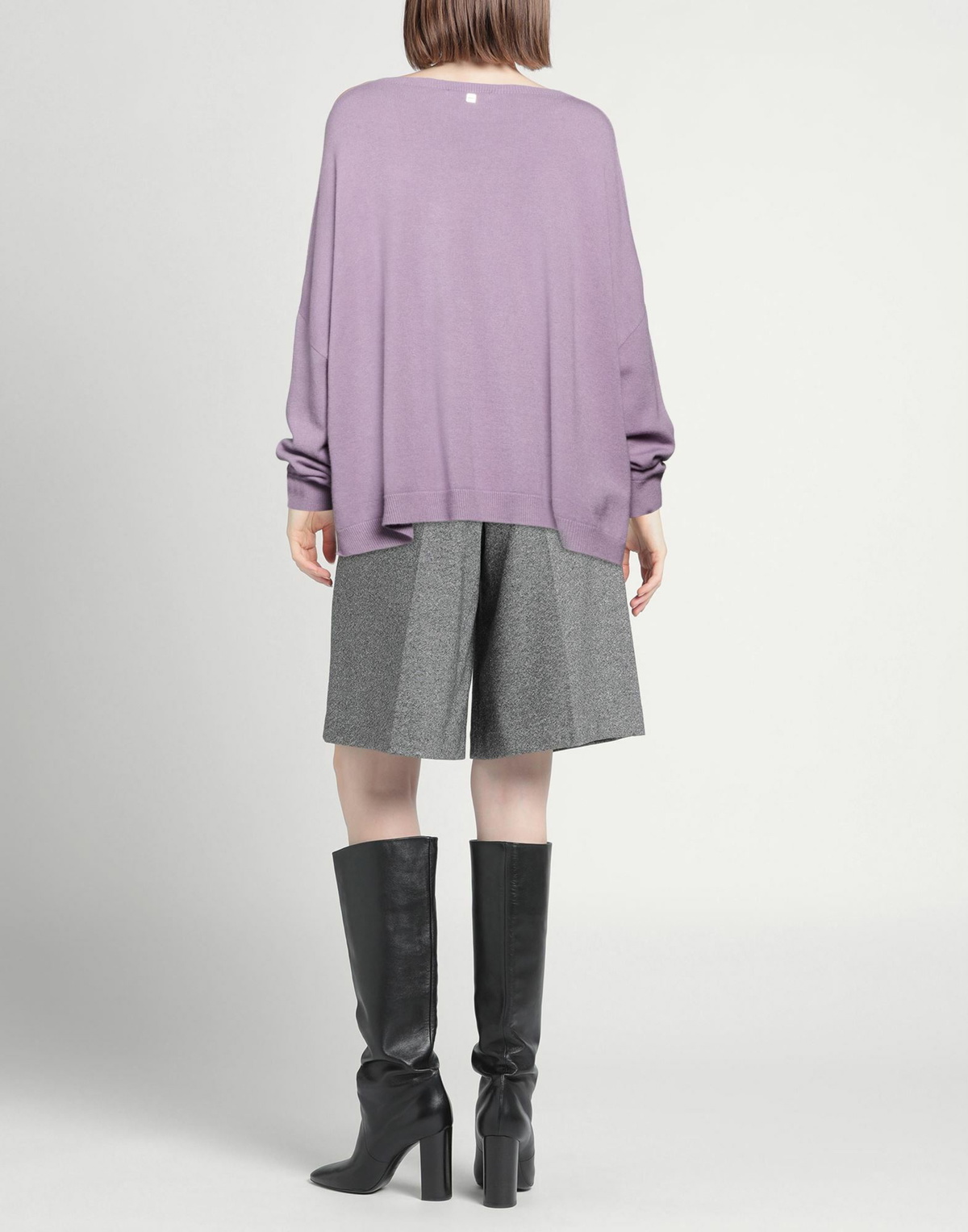 Manila Grace Womens Sweater Lilac