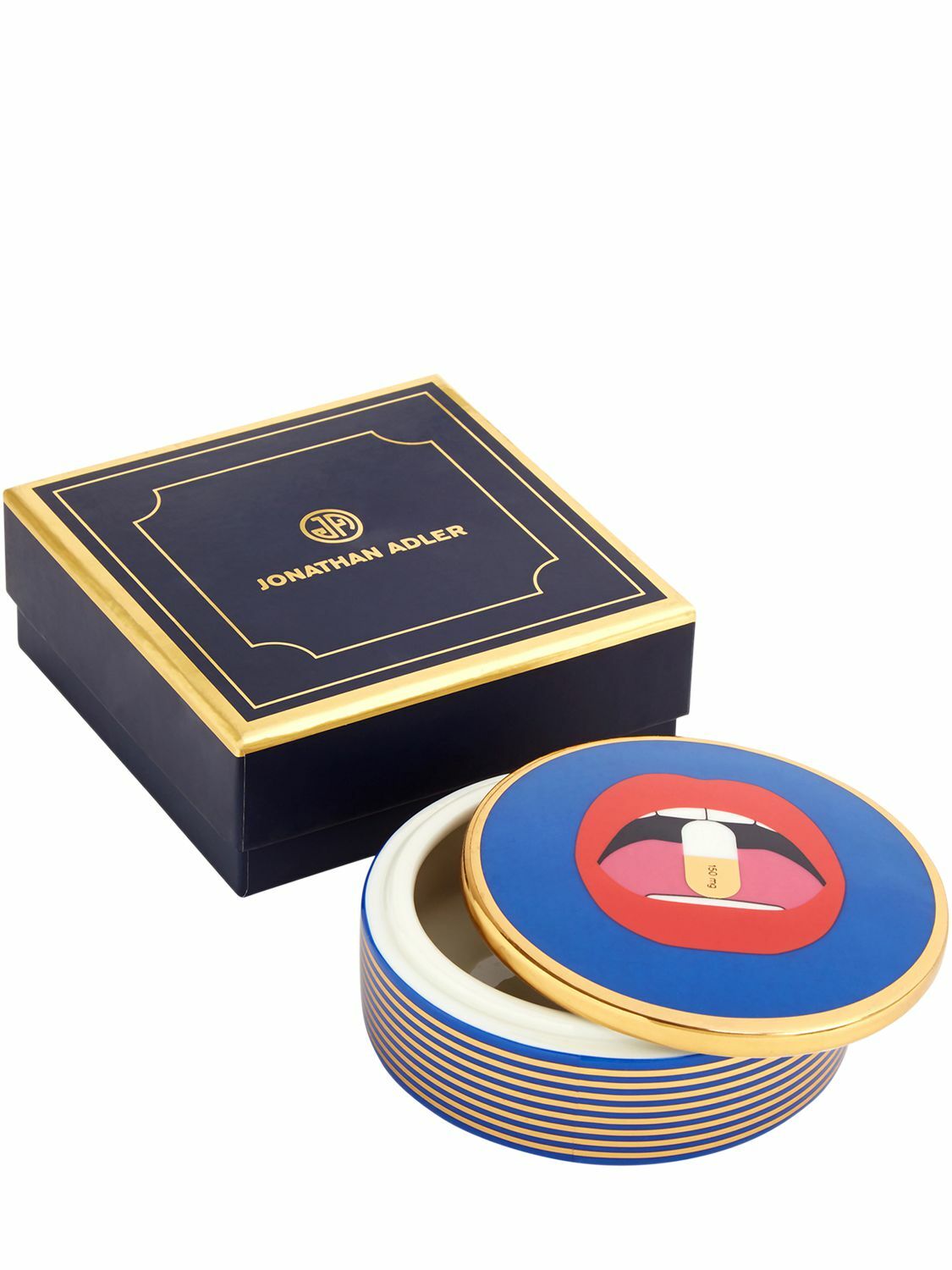 JONATHAN ADLER Full Dose Porcelain Box