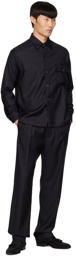 Giorgio Armani Navy Wool Suit