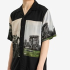 Pleasures Men's Stone Horse Vacation Shirt in Black