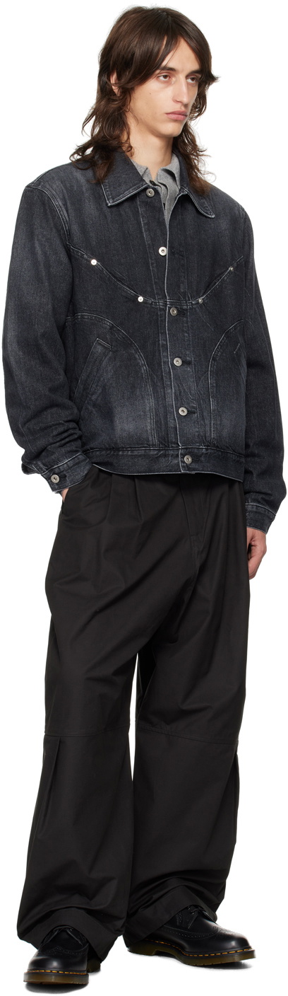 SAGE NATION Black Zushi Trousers SAGE NATION