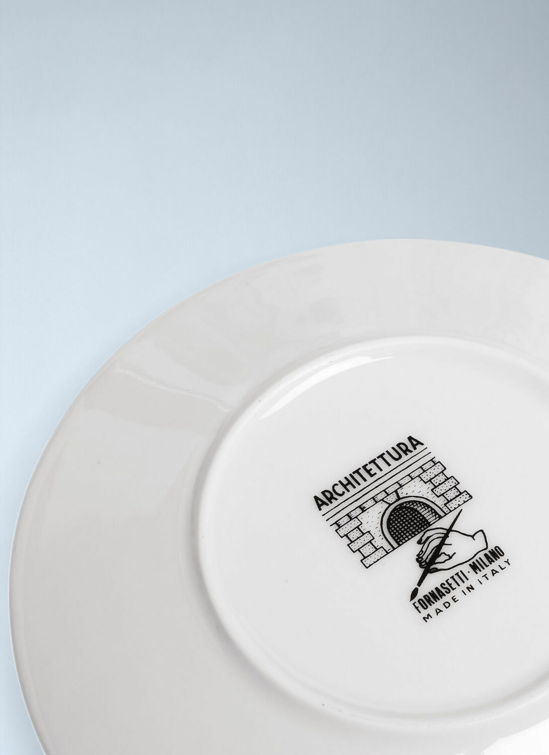 Fornasetti Set Of Six Architettura Teacup And Saucer Set