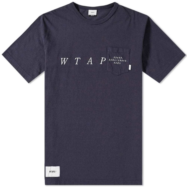 Photo: WTAPS Design System Tee Blue