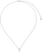 Alan Crocetti SSENSE Exclusive Clear Deep Fantasy Plug Necklace