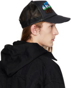 Who Decides War SSENSE Exclusive Black Padded Cap