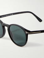 TOM FORD - Andrea Round-Frame Acetate Sunglasses