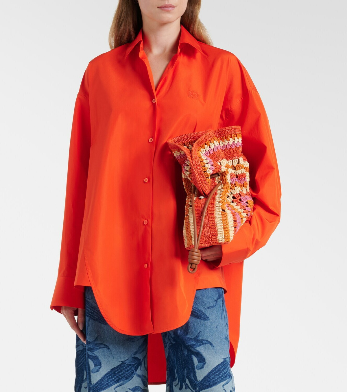 Loewe Paula's Ibiza cotton poplin shirt