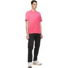 Diesel Pink T-JUBIND-SLITS-A1 T-Shirt