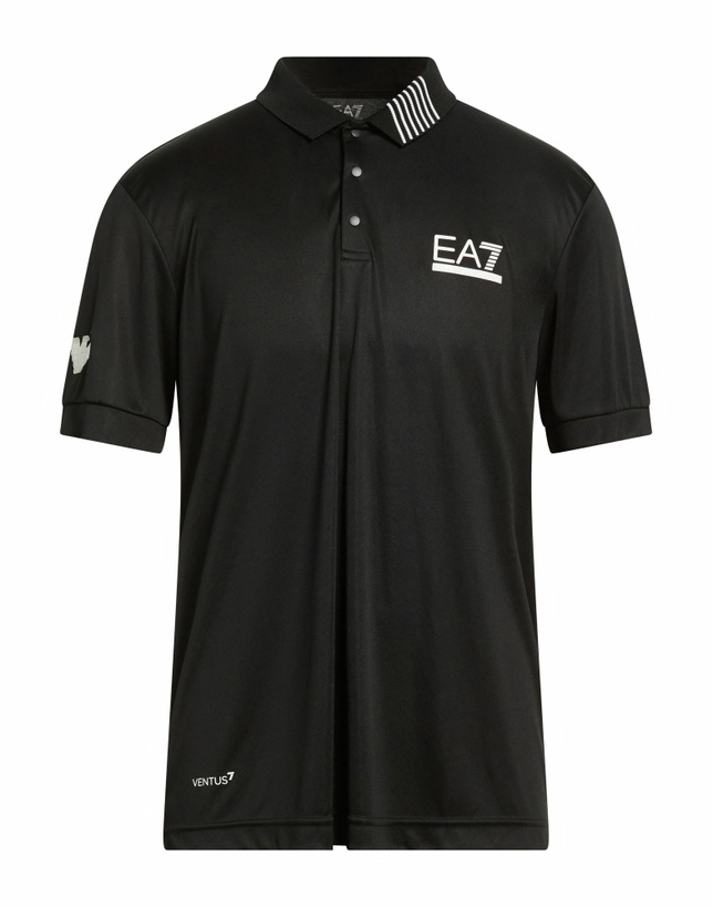 Photo: Ea7 Mens Polo shirt in Black