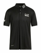 Ea7 Mens Polo shirt in Black