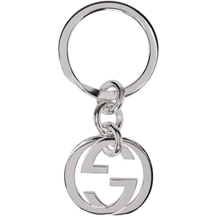 Photo: Gucci Silver Monogram Keychain