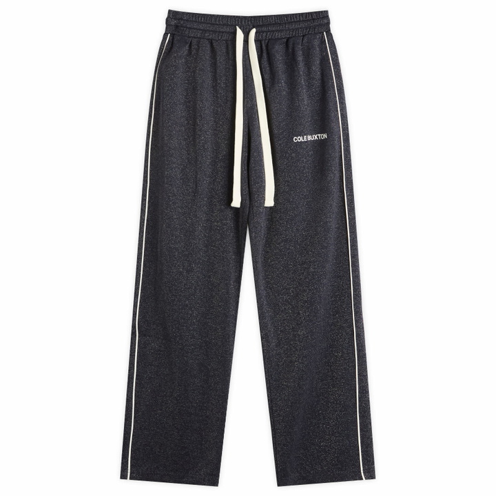 Photo: Cole Buxton Men's Glitter Piped Track Pant in Navy