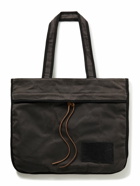 Acne Studios - Andemer Logo-Appliquéd Waxed Cotton-Canvas Tote Bag