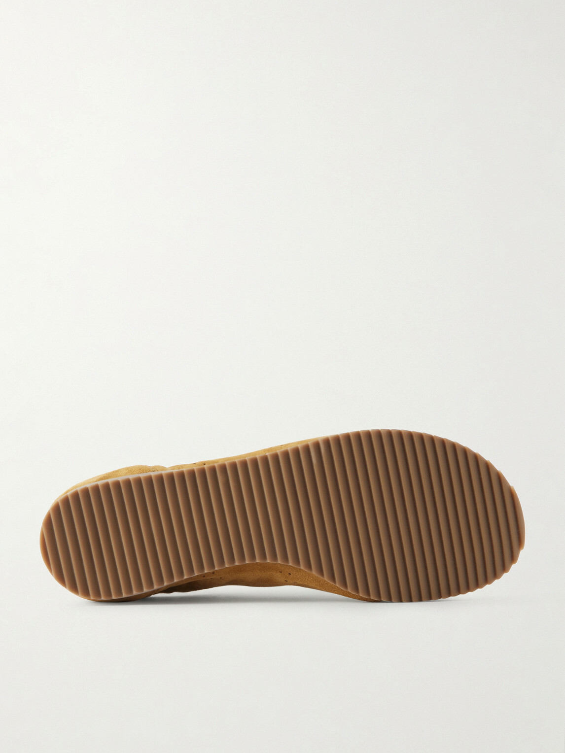 AMI PARIS - Perforated Suede Sneakers - Brown