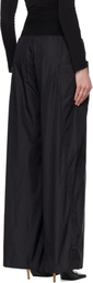 ALAÏA Black Nylon Track Pants